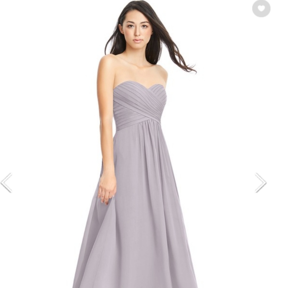 Azazie Yazmin Bridesmaid Dress in Dusk (Size 2)